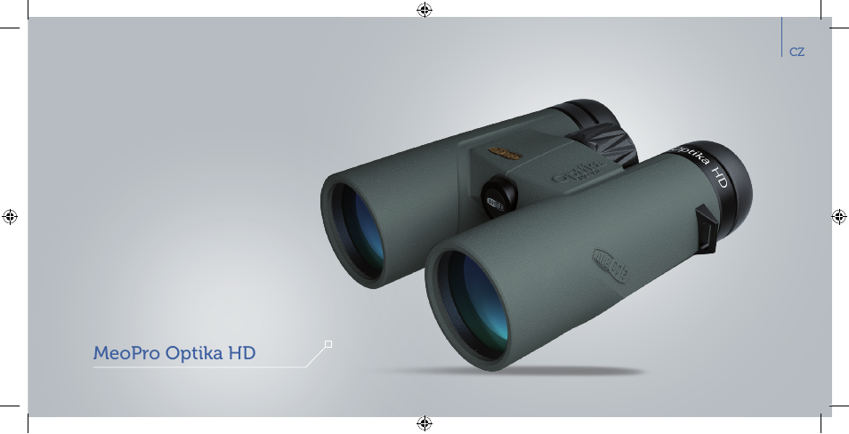 Meopta 8x42 Optika HD Binoculars User Manual | 40 pages