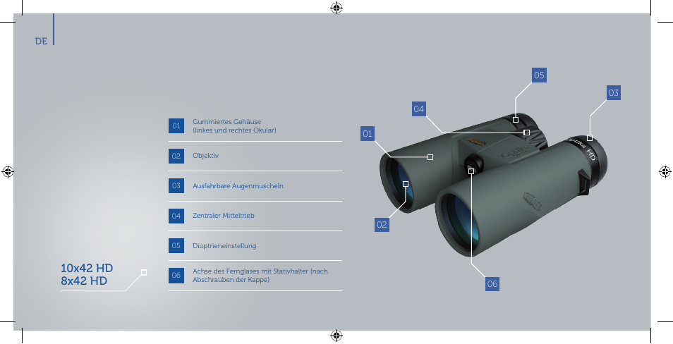 Meopta 8x42 Optika HD Binoculars User Manual | Page 12 / 40