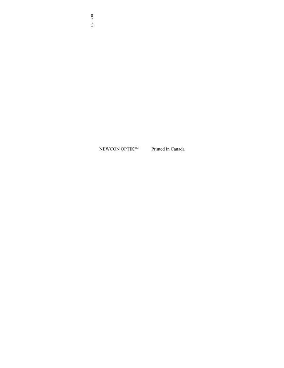Newcon Optik 7x50 AN Binoculars with Compass and Reticle User Manual | Page 28 / 28