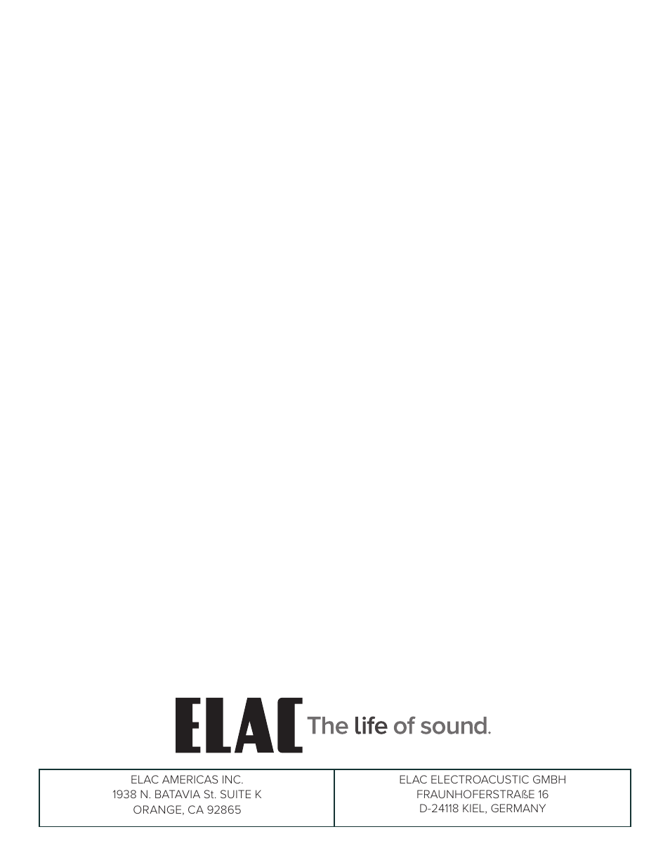 Elac Debut ConneX DCB41 Two-Way Active Bookshelf Speakers (Royal Blue, Pair) User Manual | Page 10 / 10