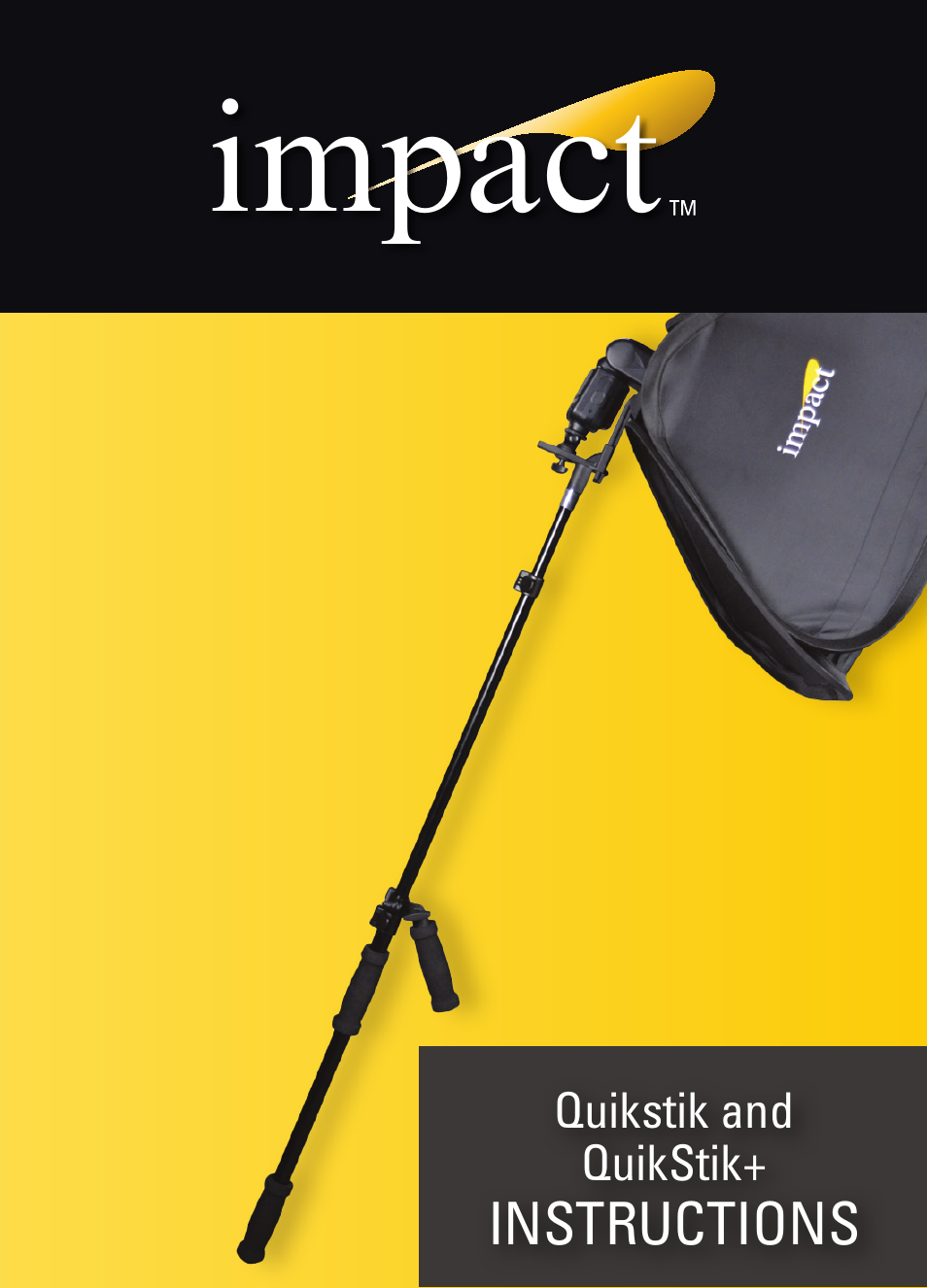 Impact QuickStik+ Telescopic Handle User Manual | 4 pages