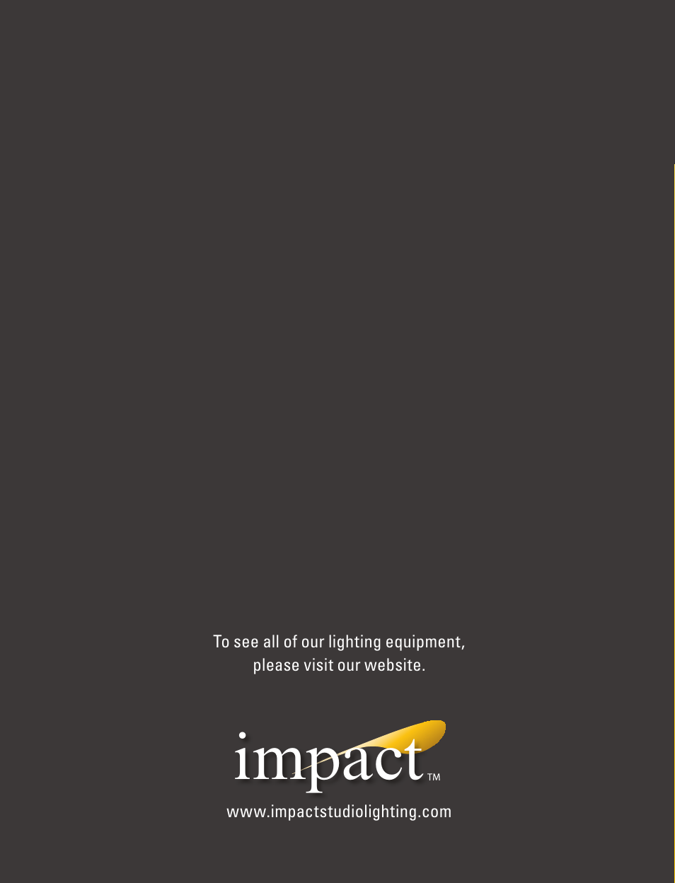 Impact, Instructions, Do not edit or revise artwork | Reflector panel | Impact Reflector Panel (28 x 39") User Manual | Page 8 / 8