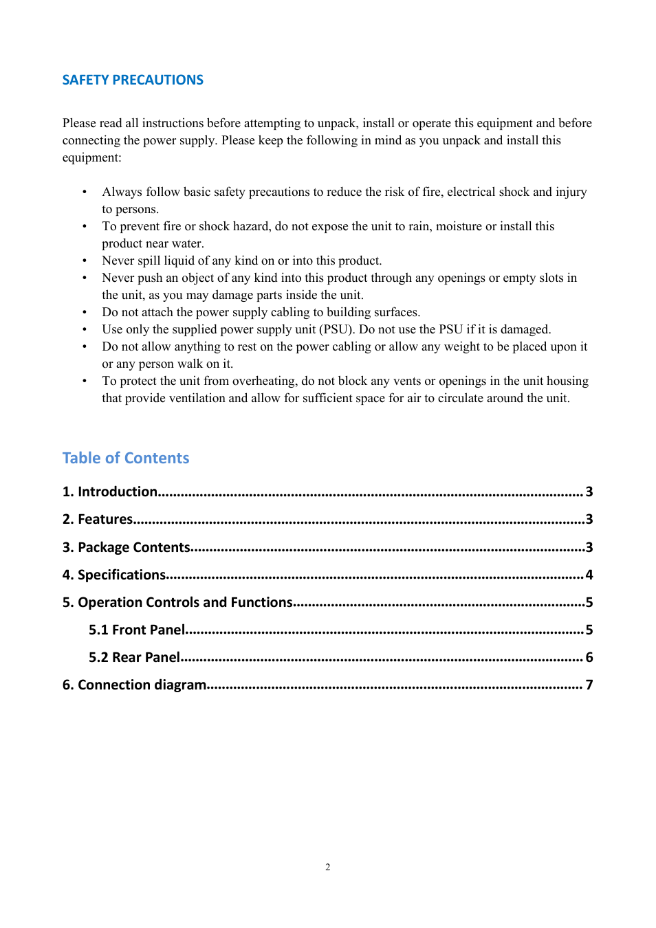 KanexPro USB 2.0 Extender Kit (328') User Manual | Page 2 / 8