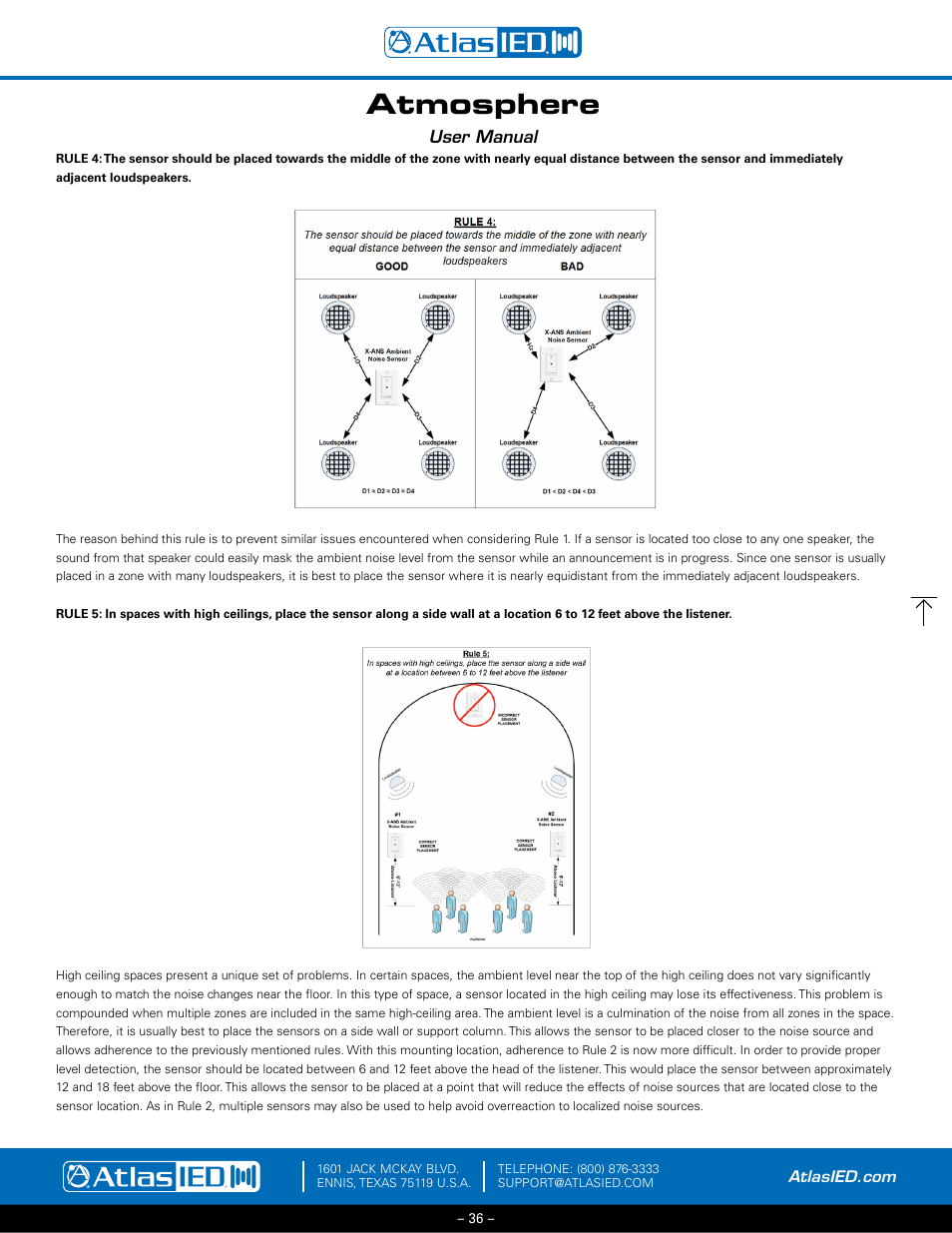 Rule-5, Atmosphere | Atlas Sound Atmosphere C-ZSV Zone, Source, and Volume Wall Controller (Black) User Manual | Page 36 / 79