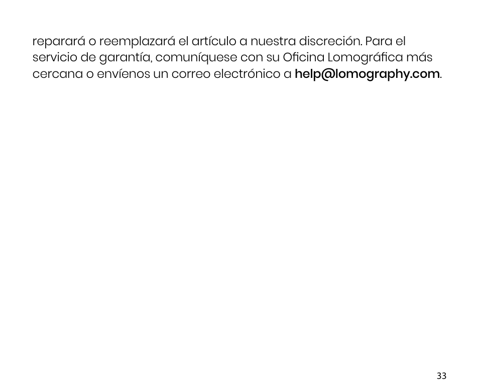 Lomography LomoGraflok 4x5 Instant Back User Manual | Page 33 / 111