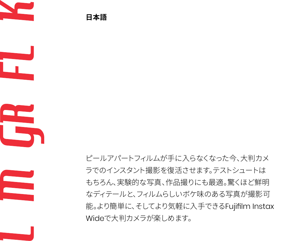 取扱説明書 | Lomography LomoGraflok 4x5 Instant Back User Manual | Page 74 / 111