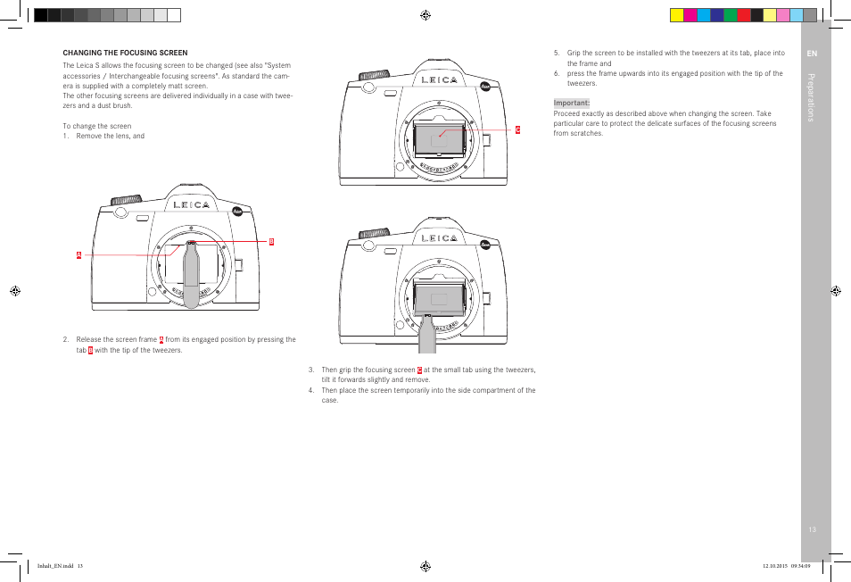 LEICA SBP PRO 1 Lithium-Ion Battery for S Typ 007 (7.3V, 2300mAh) User Manual | Page 17 / 72