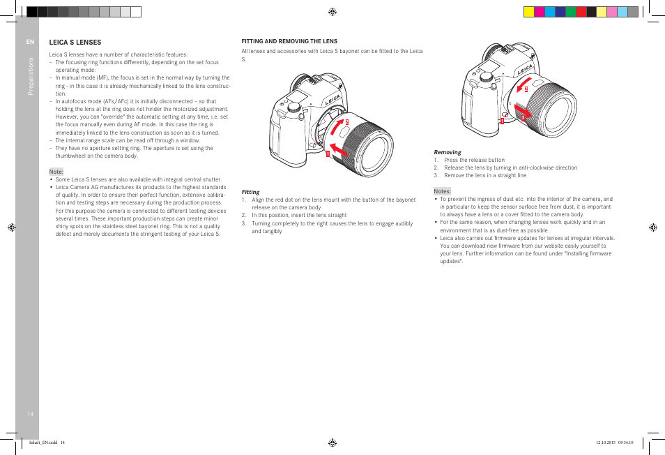 LEICA SBP PRO 1 Lithium-Ion Battery for S Typ 007 (7.3V, 2300mAh) User Manual | Page 18 / 72