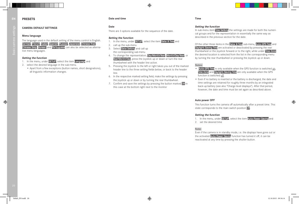 LEICA SBP PRO 1 Lithium-Ion Battery for S Typ 007 (7.3V, 2300mAh) User Manual | Page 24 / 72