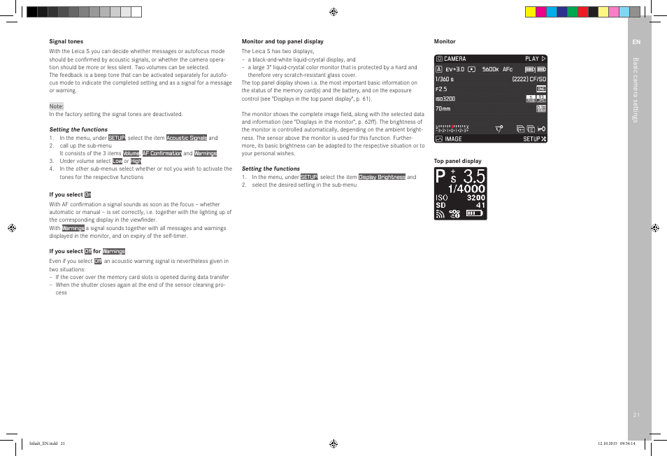 LEICA SBP PRO 1 Lithium-Ion Battery for S Typ 007 (7.3V, 2300mAh) User Manual | Page 25 / 72