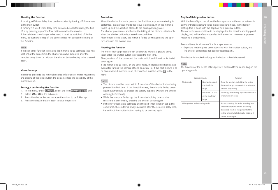 LEICA SBP PRO 1 Lithium-Ion Battery for S Typ 007 (7.3V, 2300mAh) User Manual | Page 39 / 72