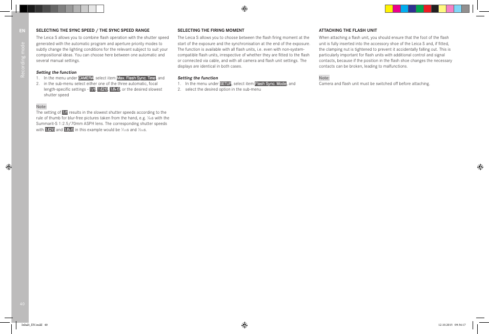 LEICA SBP PRO 1 Lithium-Ion Battery for S Typ 007 (7.3V, 2300mAh) User Manual | Page 44 / 72