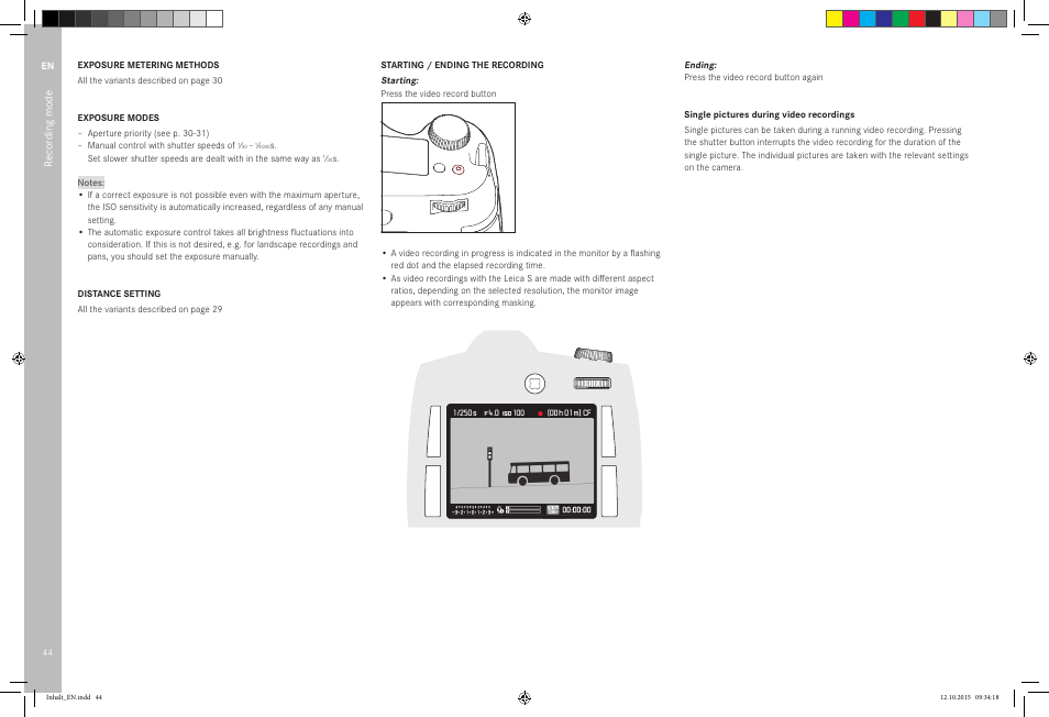 LEICA SBP PRO 1 Lithium-Ion Battery for S Typ 007 (7.3V, 2300mAh) User Manual | Page 48 / 72