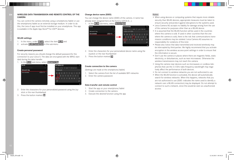 LEICA SBP PRO 1 Lithium-Ion Battery for S Typ 007 (7.3V, 2300mAh) User Manual | Page 56 / 72