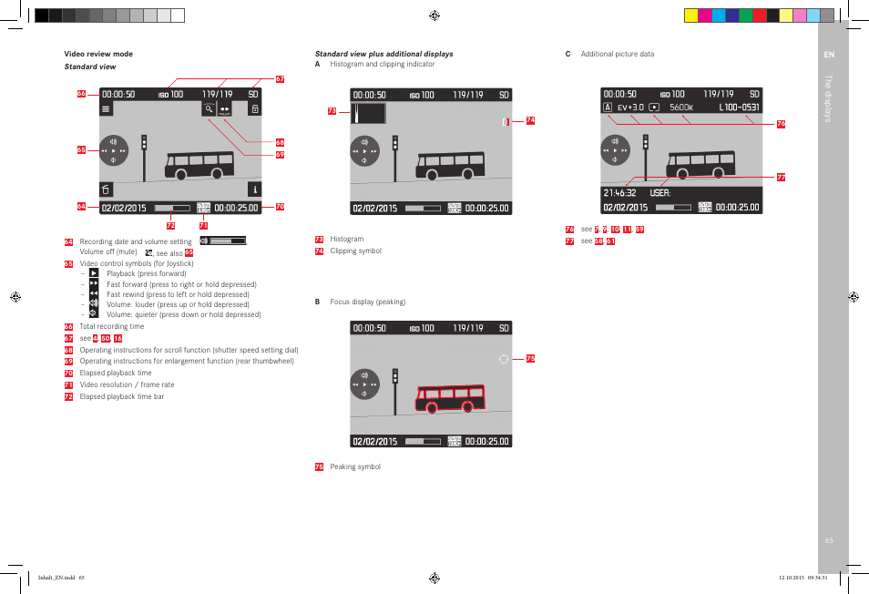 LEICA SBP PRO 1 Lithium-Ion Battery for S Typ 007 (7.3V, 2300mAh) User Manual | Page 69 / 72