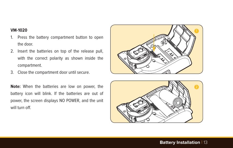 Bolt VM-1010C TTL Macro Flash User Manual | Page 13 / 36
