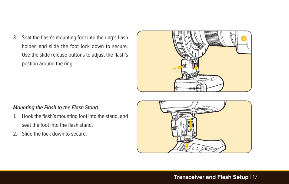 Bolt VM-1010C TTL Macro Flash User Manual | Page 17 / 36
