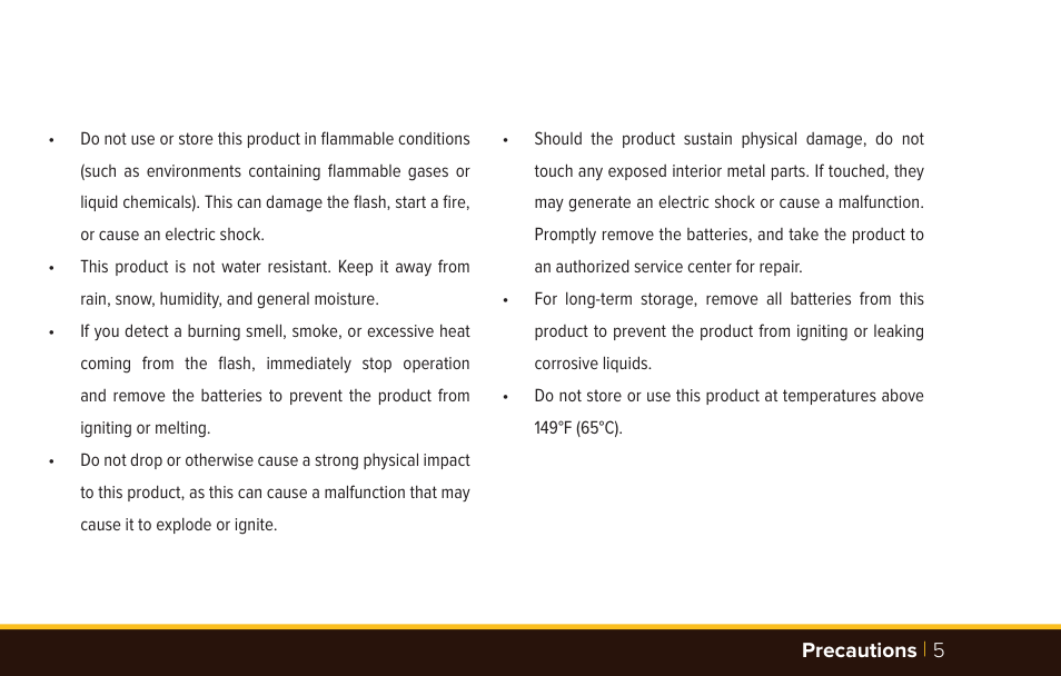 Bolt VM-110 LED Macro Ring Light User Manual | Page 5 / 24