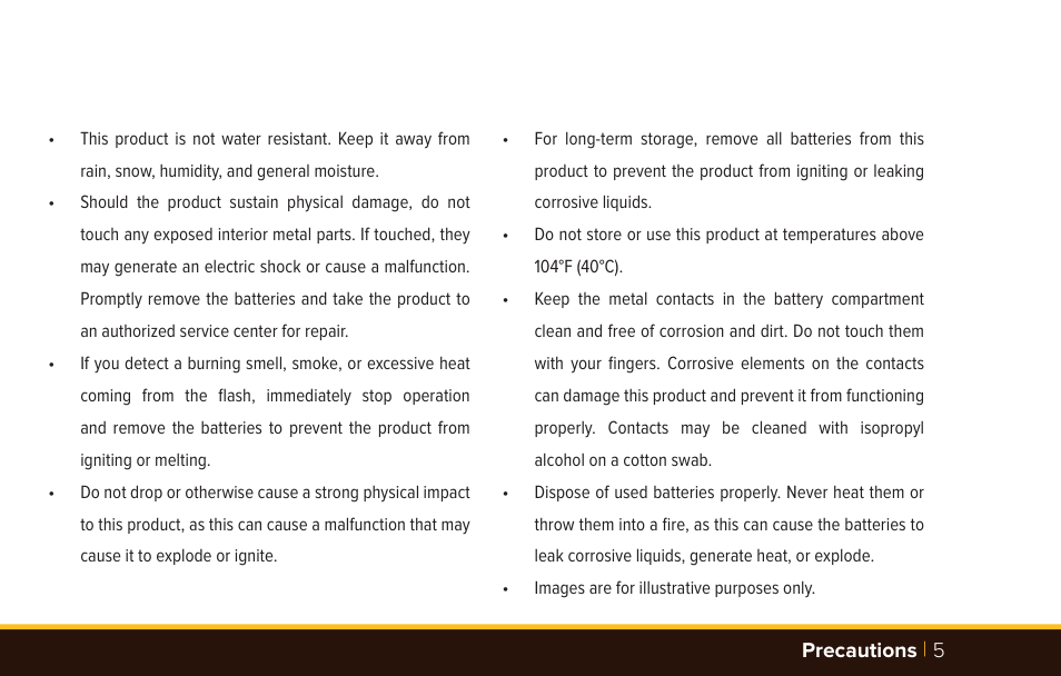 Bolt VD-420 Wireless Manual Flash User Manual | Page 5 / 32