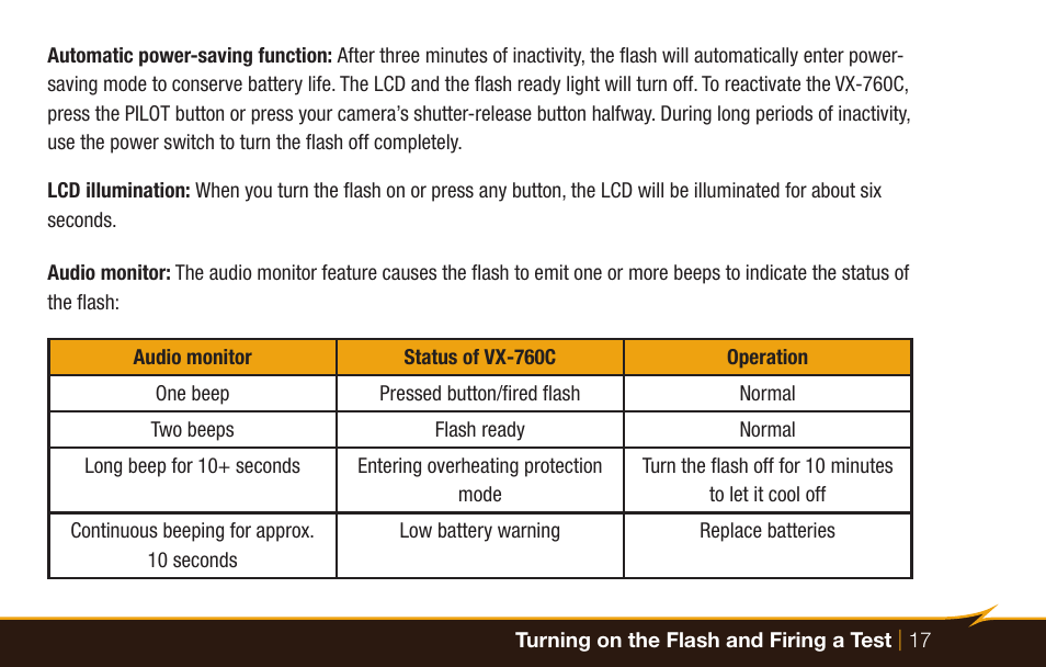 Bolt VX-760C Wireless TTL Flash for Cameras User Manual | Page 17 / 52