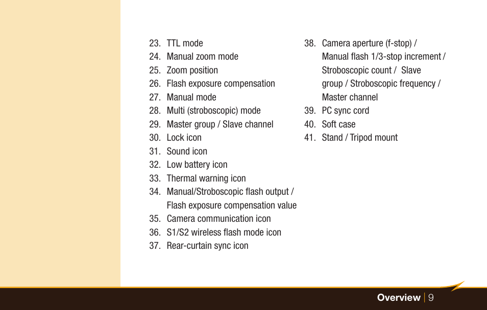 Bolt VX-760C Wireless TTL Flash for Cameras User Manual | Page 9 / 52