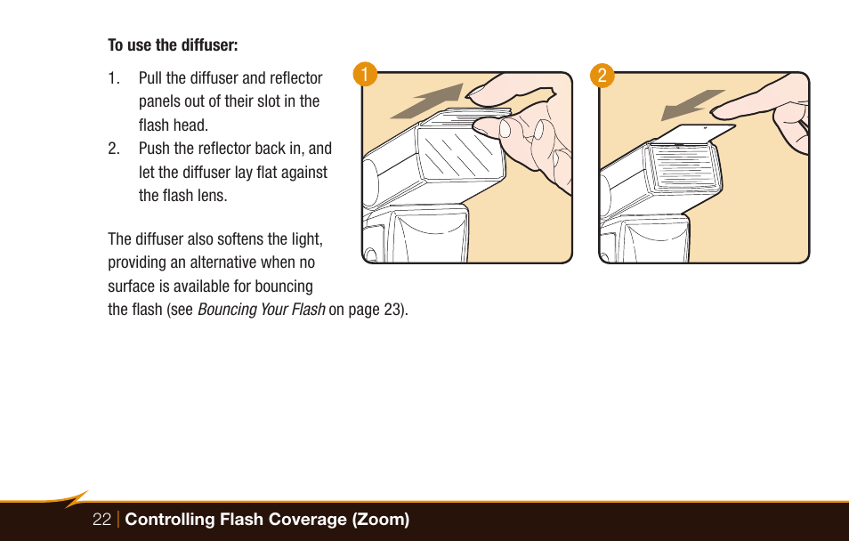 Bolt VS-570F Wireless TTL Flash for Cameras User Manual | Page 22 / 36