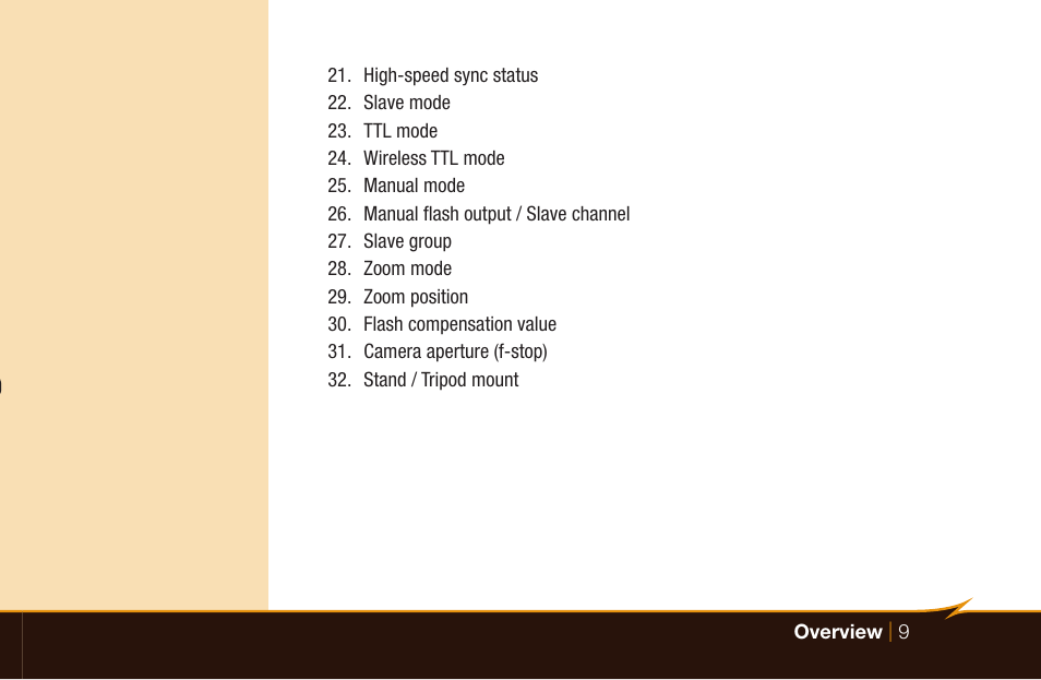 Bolt VS-570SMI Wireless TTL Flash for Cameras User Manual | Page 9 / 48