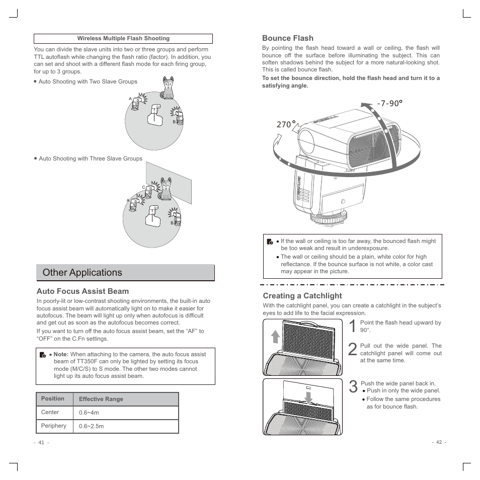 Other applications | Godox TT350F Mini Thinklite TTL Flash for Cameras User Manual | Page 10 / 13