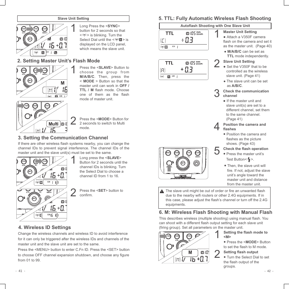Godox V350F Flash for Select Cameras User Manual | Page 9 / 14