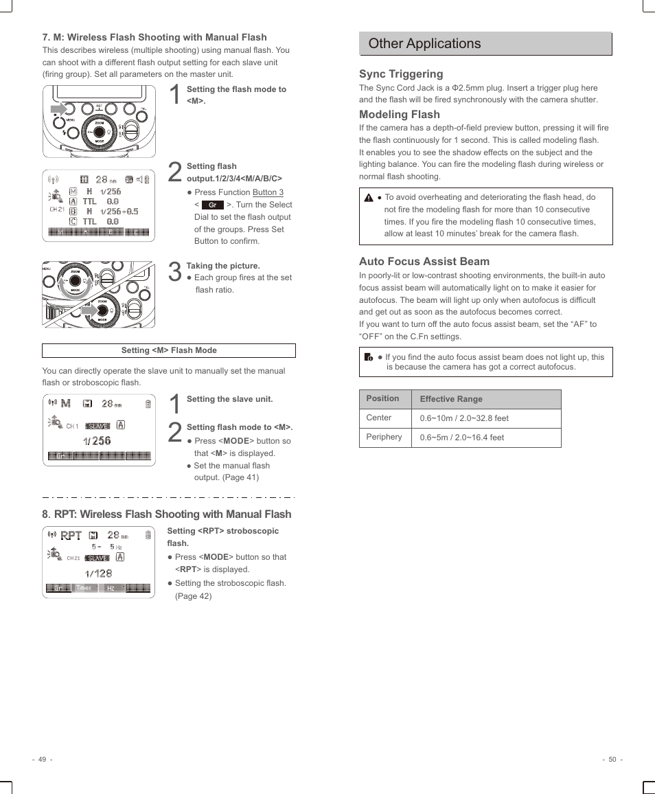 页 27, Other applications | Godox V1 Flash for Nikon User Manual | Page 12 / 16