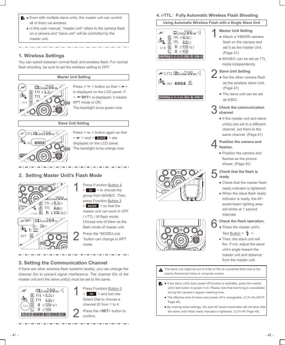 Godox VING V860IIN TTL Li-Ion Flash Kit for Cameras User Manual | Page 9 / 14