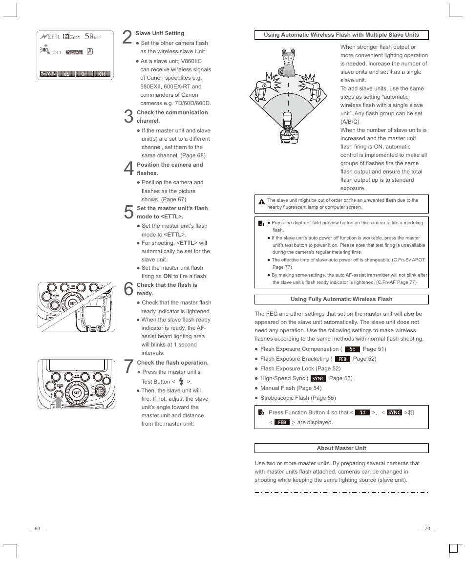 Godox VING V860IIC TTL Li-Ion Flash Kit for Cameras User Manual | Page 16 / 22