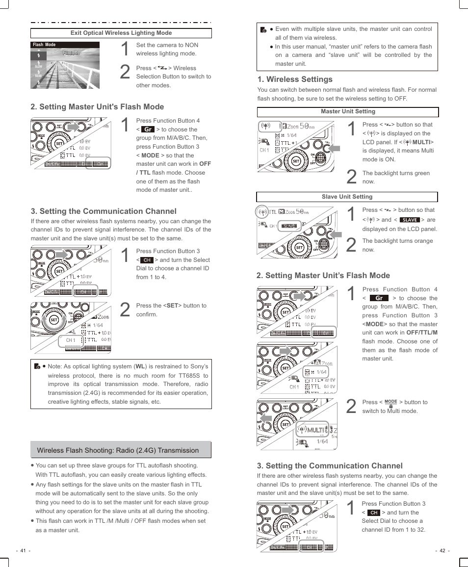 Godox VING V860IIS TTL Li-Ion Flash Kit for Cameras User Manual | Page 9 / 15