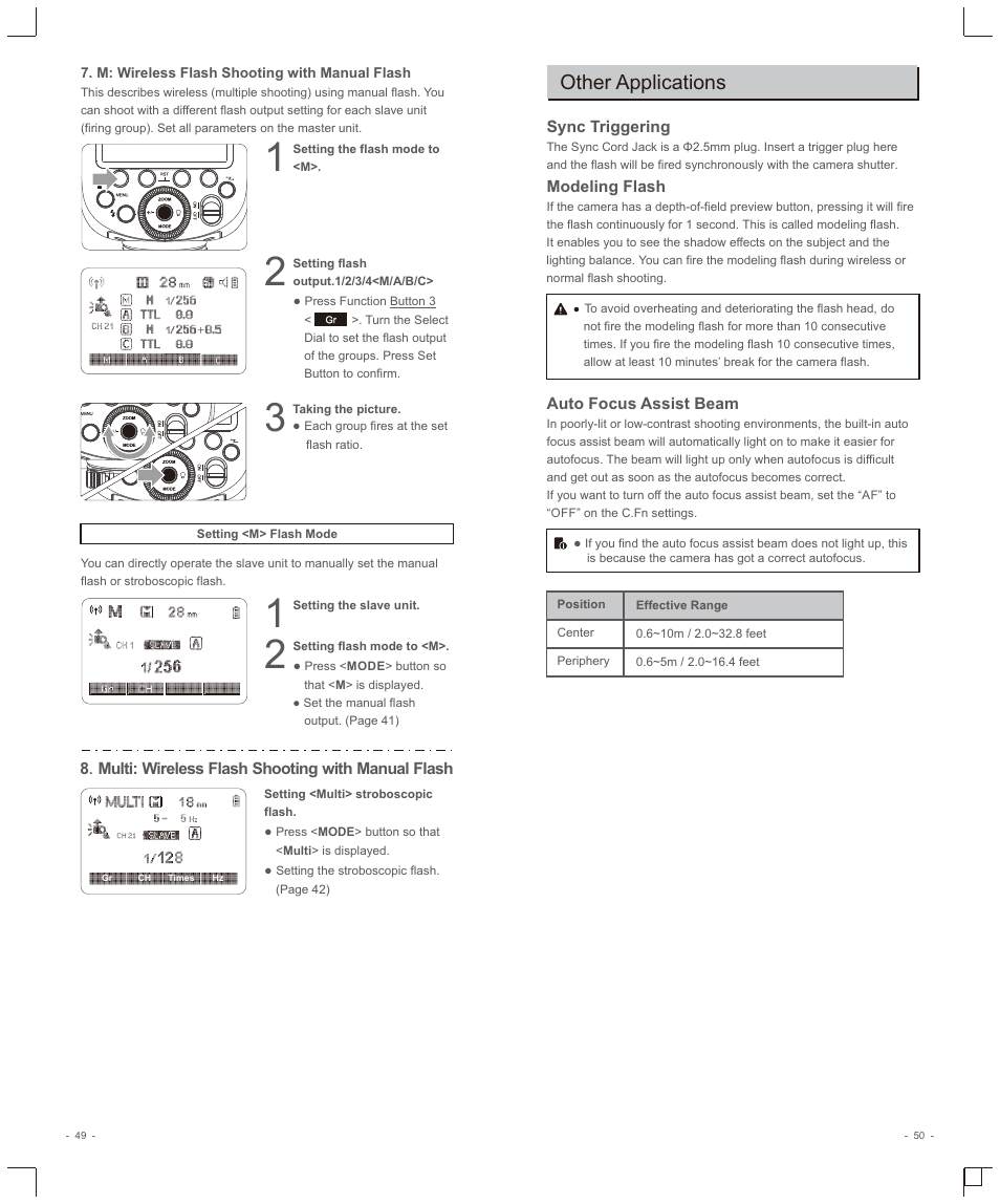 Other applications | Godox V1 Flash for Pentax User Manual | Page 12 / 16