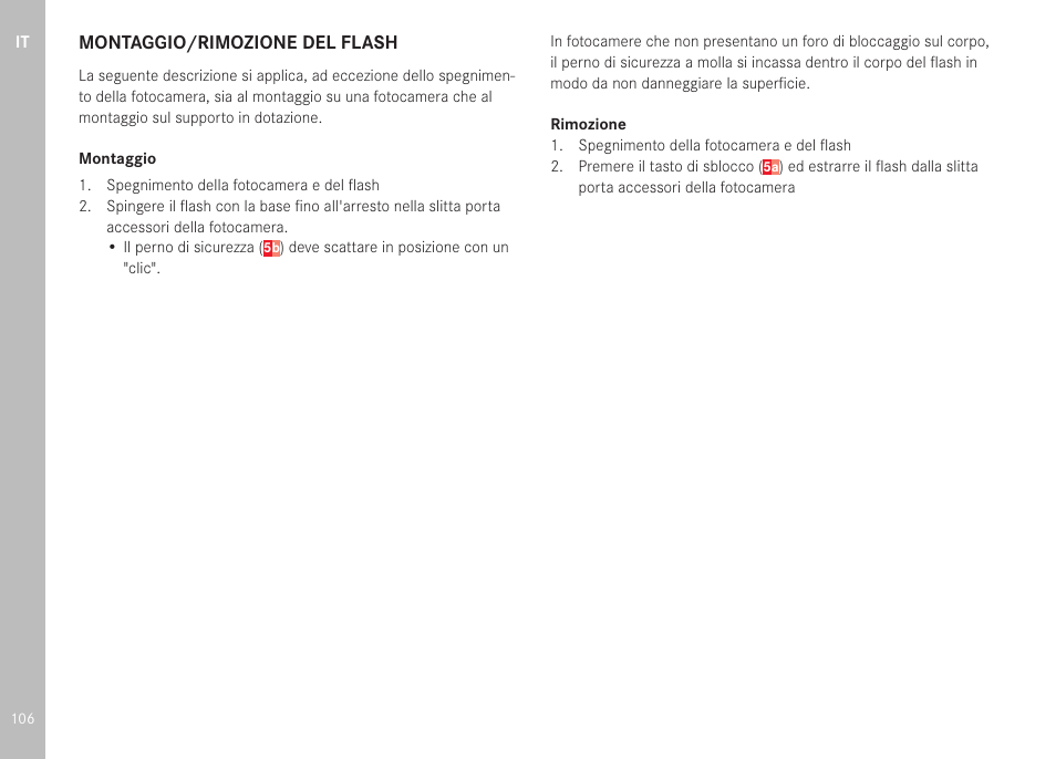 LEICA SF 40 Flash User Manual | Page 108 / 150