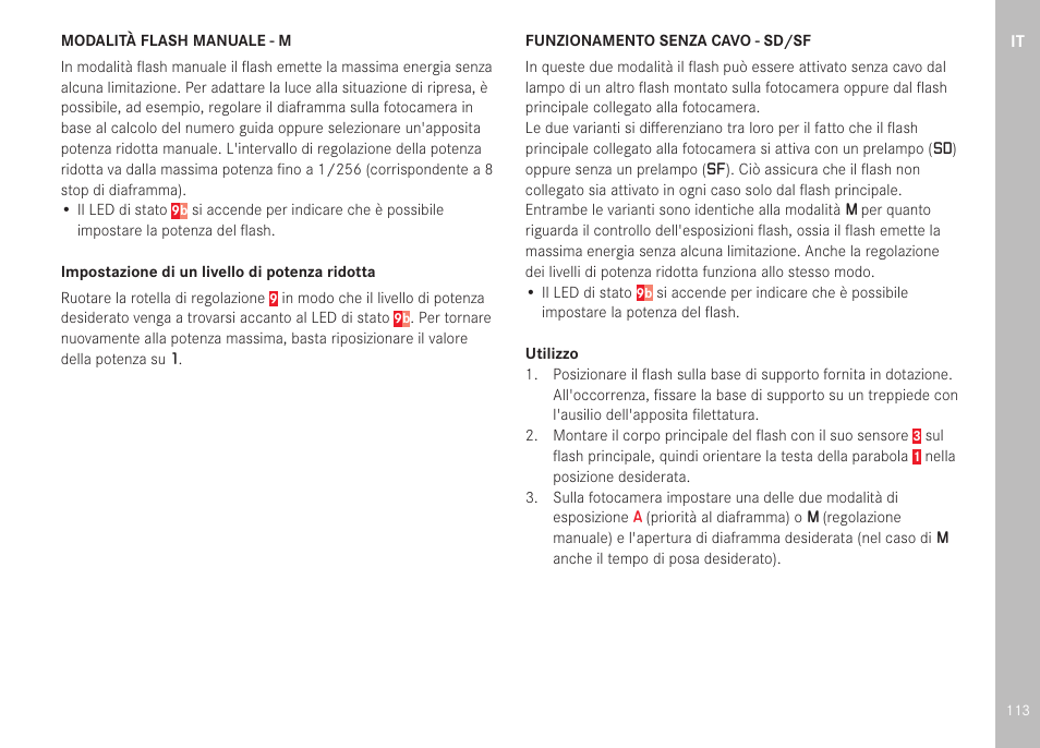 LEICA SF 40 Flash User Manual | Page 115 / 150