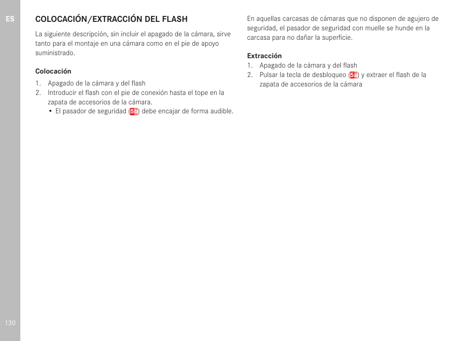 LEICA SF 40 Flash User Manual | Page 132 / 150