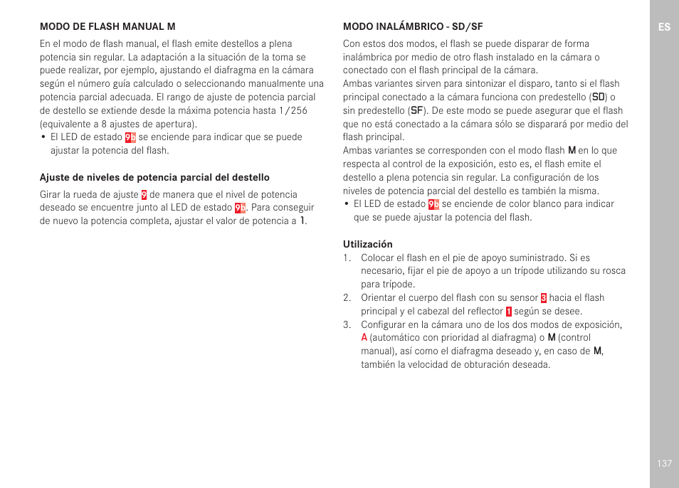 LEICA SF 40 Flash User Manual | Page 139 / 150