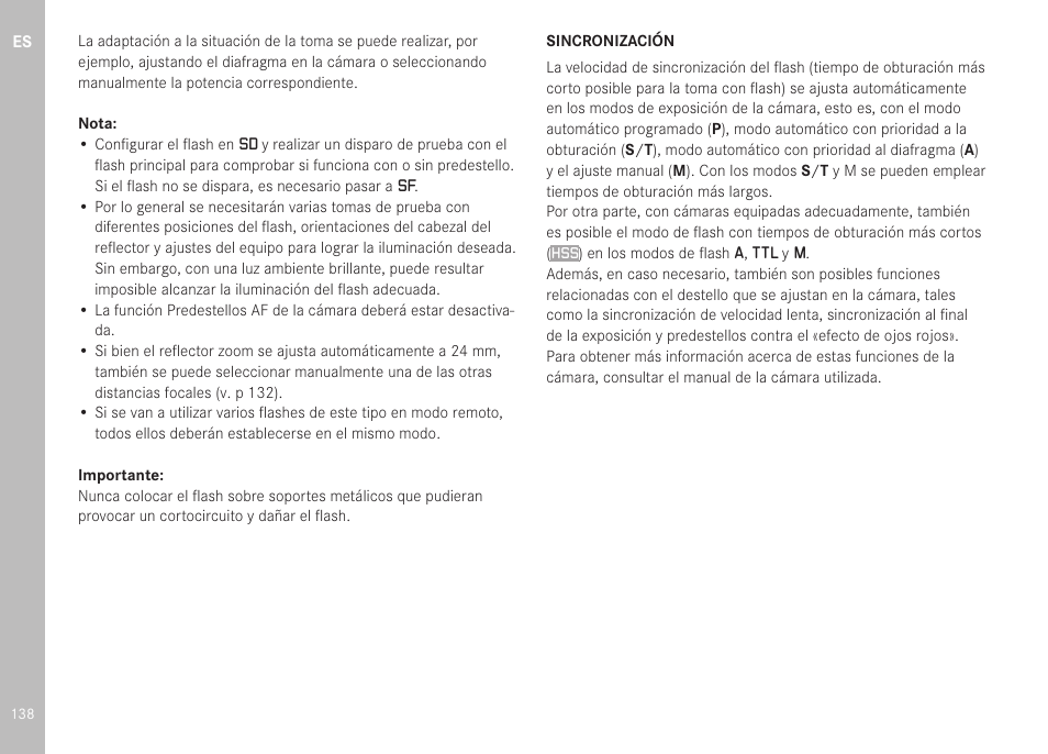 LEICA SF 40 Flash User Manual | Page 140 / 150