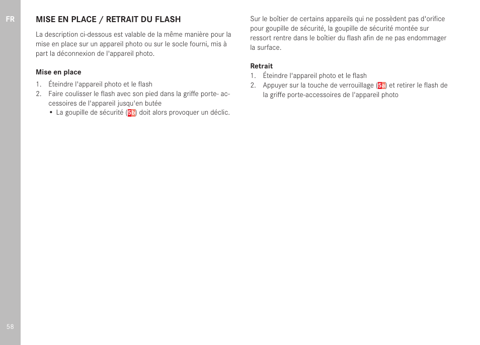 LEICA SF 40 Flash User Manual | Page 60 / 150