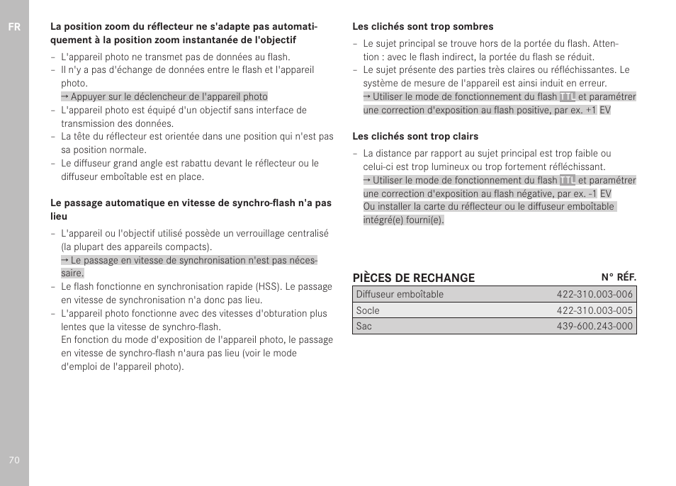 LEICA SF 40 Flash User Manual | Page 72 / 150