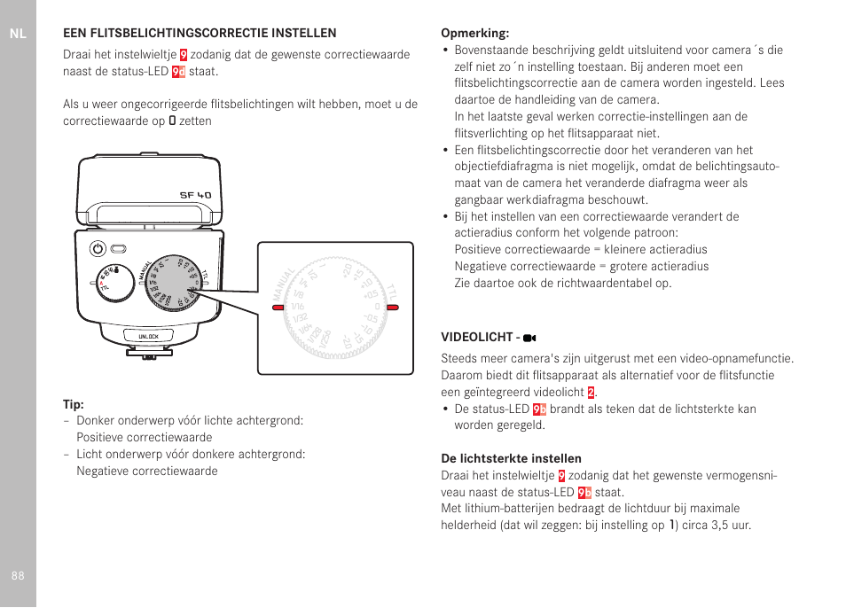 LEICA SF 40 Flash User Manual | Page 90 / 150