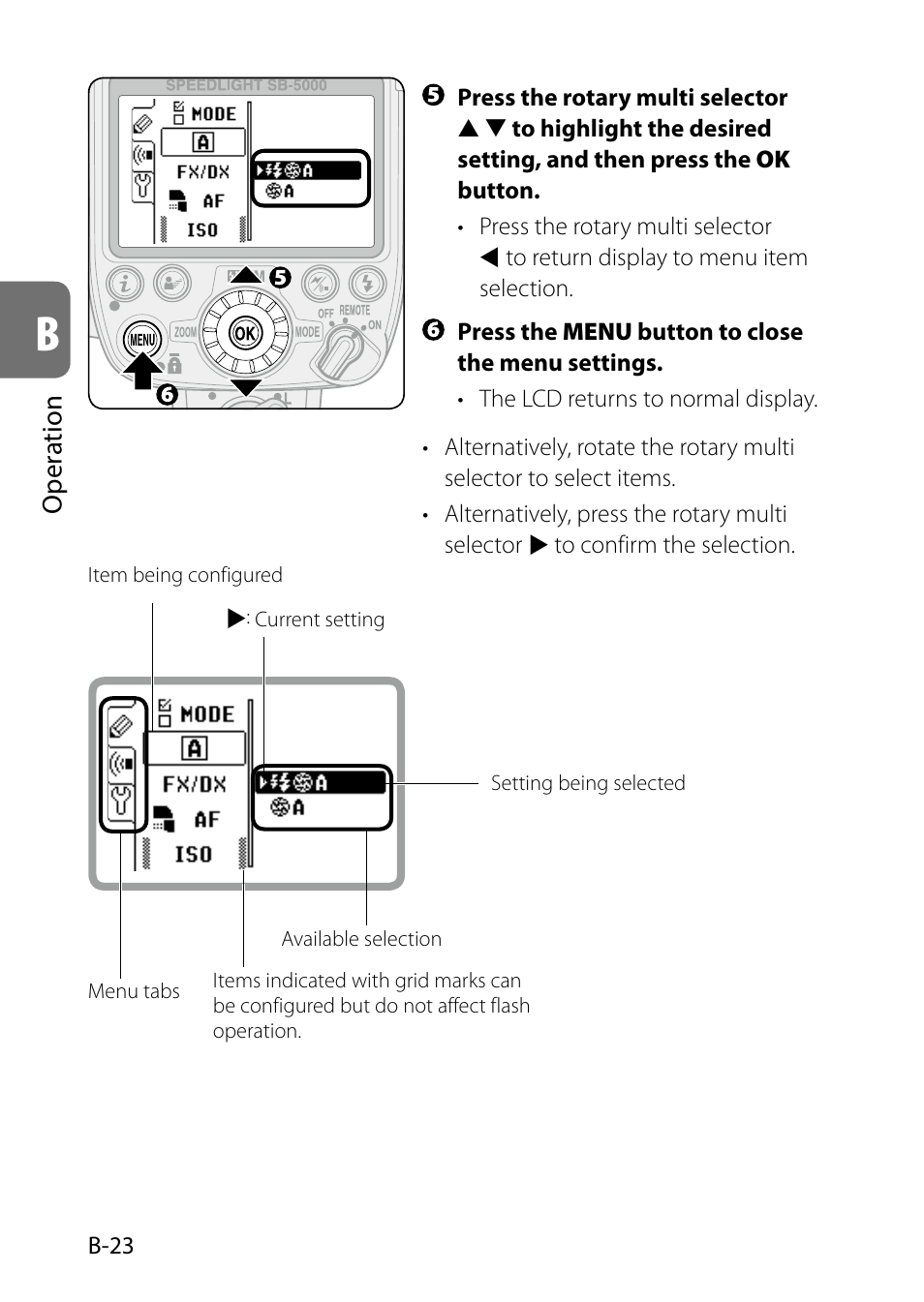 Nikon SB-5000 AF Speedlight User Manual | Page 38 / 120