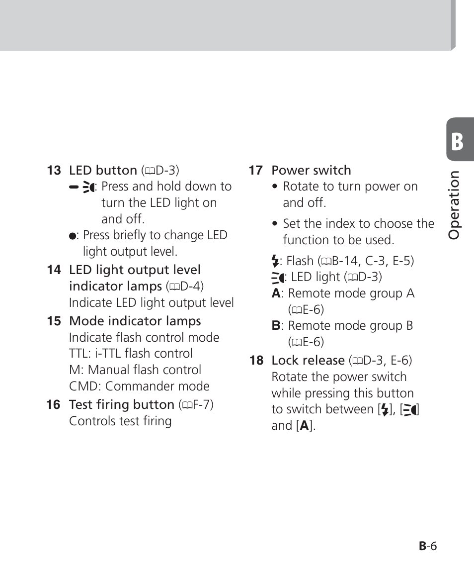Nikon SB-500 AF Speedlight User Manual | Page 25 / 96