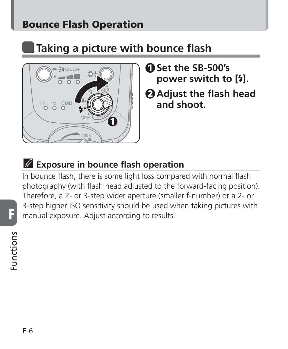 Nikon SB-500 AF Speedlight User Manual | Page 58 / 96