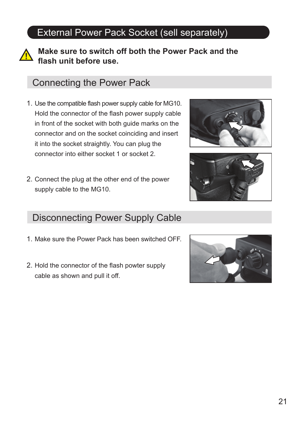 Nissin MG10 Wireless Flash with Air 10s Commander (Nikon) User Manual | Page 22 / 26