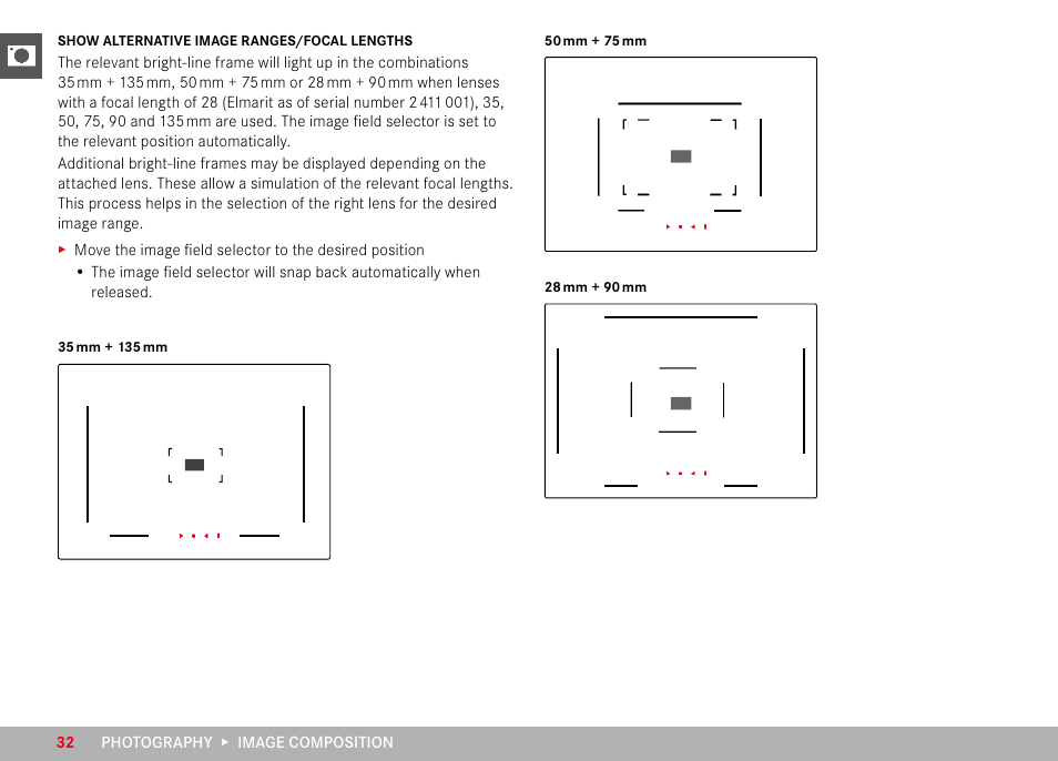 LEICA M6 Rangefinder Camera User Manual | Page 32 / 49