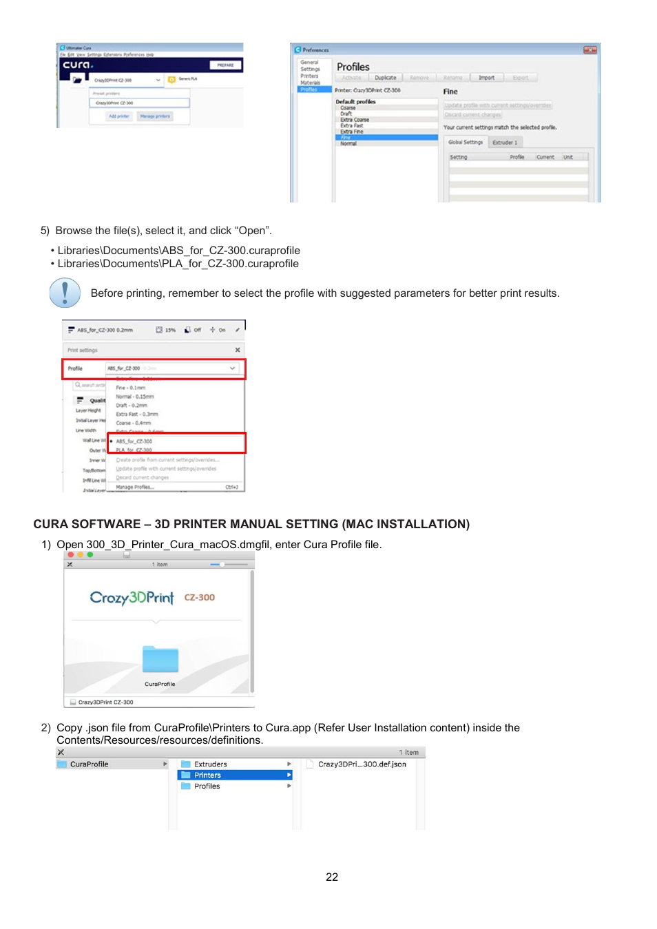 XYZprinting Crazy3DPrint CZ-300 DIY 3D Printer User Manual | Page 24 / 34