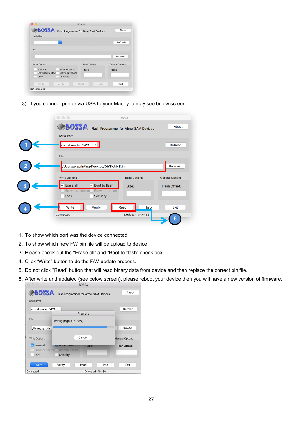 XYZprinting Crazy3DPrint CZ-300 DIY 3D Printer User Manual | Page 29 / 34