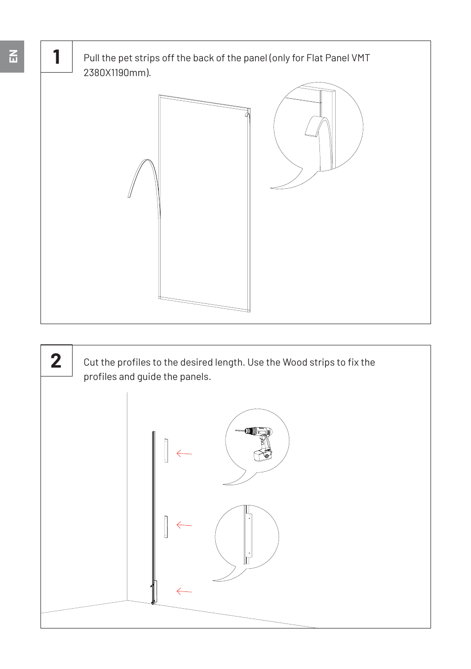 Vicoustic AluFrame Single VMT (Gold, 4-Pack) User Manual | Page 3 / 7